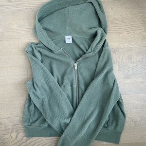 Aritzia Thermal Zip Hoodie